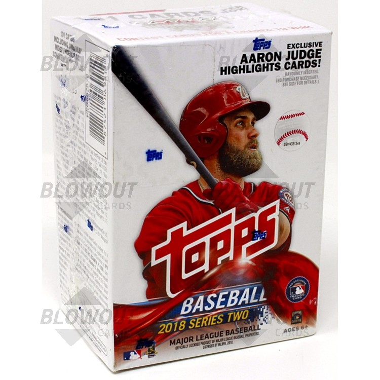 2018 Topps Series 2 Baseball Blaster Box