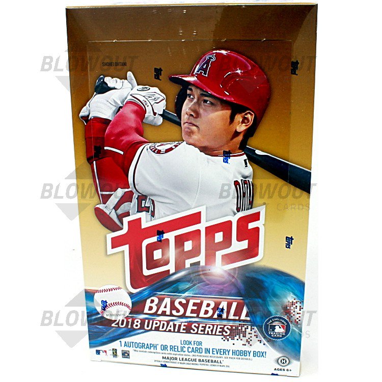 2018 Topps Update Series Baseball Jumbo Box