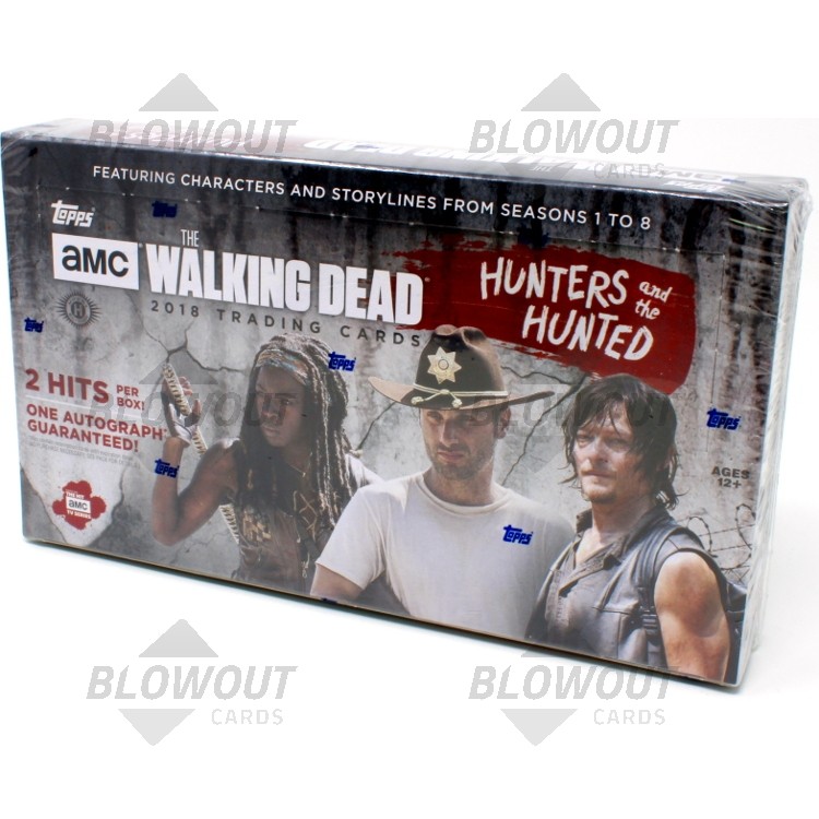 Topps The Walking Dead Road to Alexandrie Hobby Box 2018 2 HITS Per Box