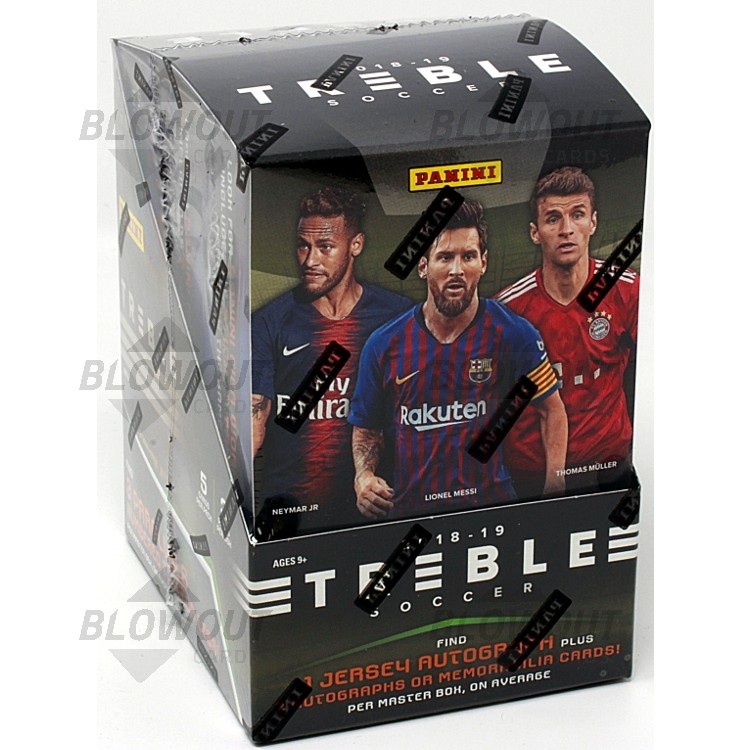 2018/19 Panini Treble Soccer 10 Box Case