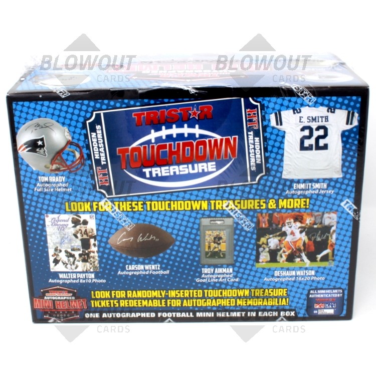 2018 Tristar H/T Series 12 Football Mini Helmet Box