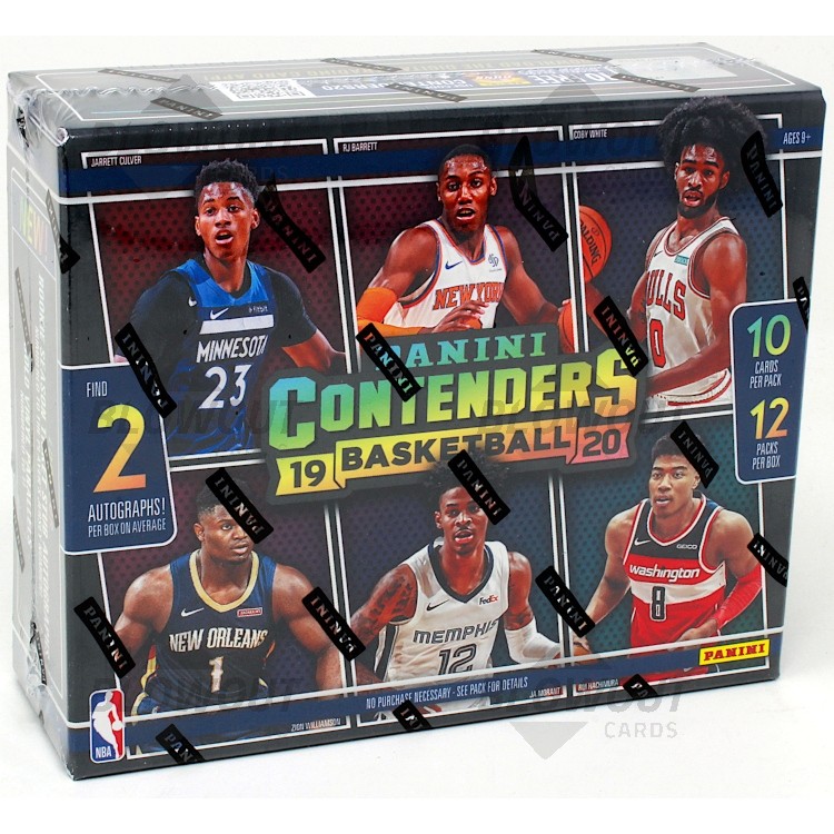 2019/20 Panini Contenders Basketball Hobby Box