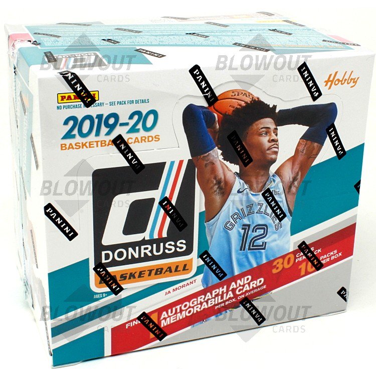 2019 20 Panini Donruss Basketball Hobby Box