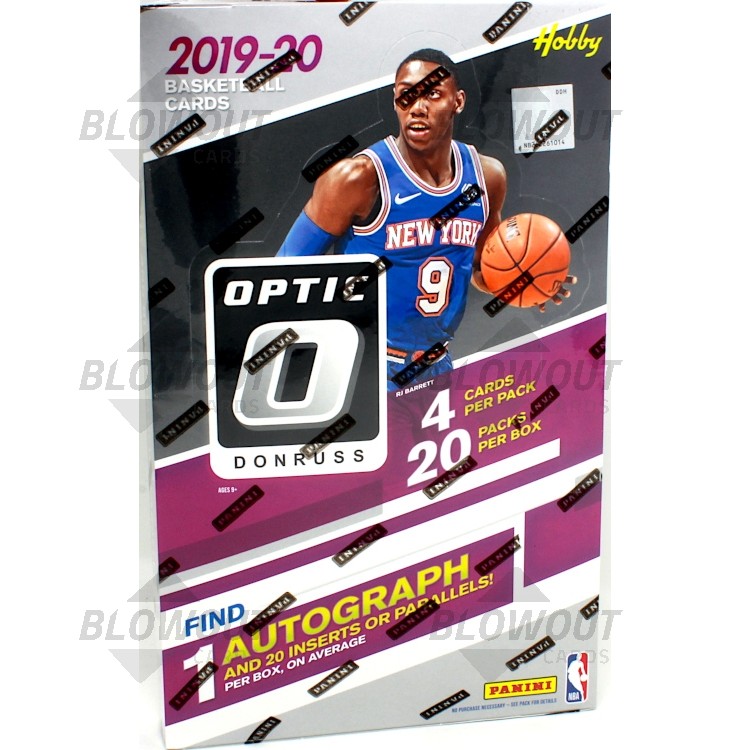 2019 20 Panini Donruss Optic Basketball Hobby Box