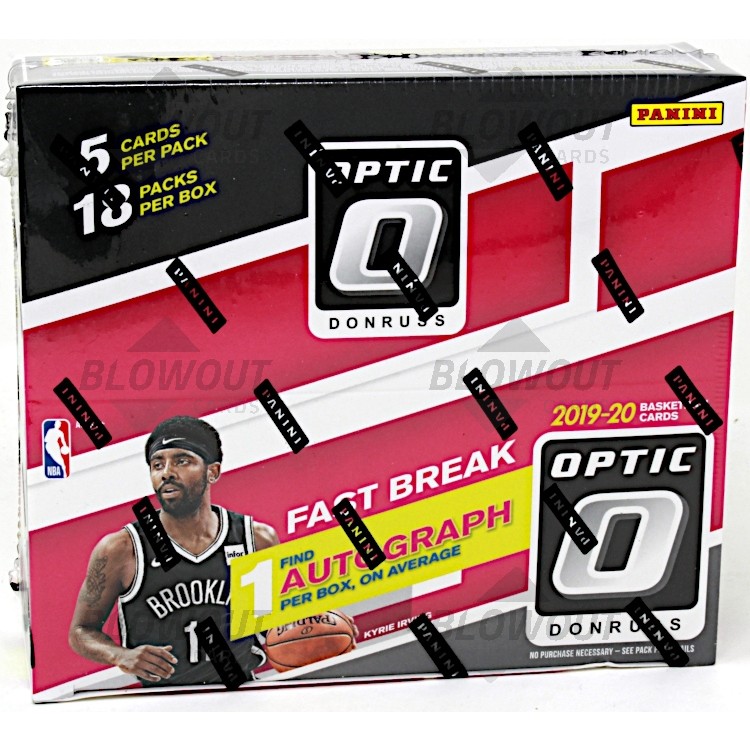 2019 20 Panini Donruss Optic Basketball Fast Break Box