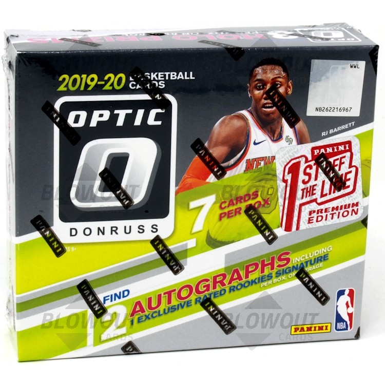 2019 20 Panini Donruss Optic Basketball Premium 1st Off The Line