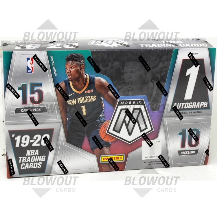2019 20 Panini Mosaic Basketball Hobby Box