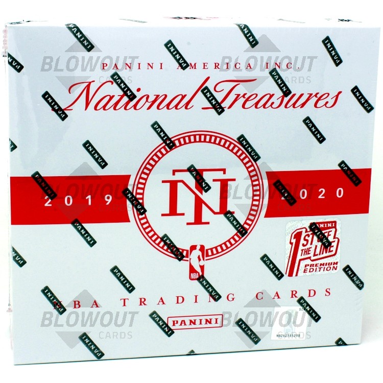 2019 20 Panini National Treasures Basketball 1st Off The Line