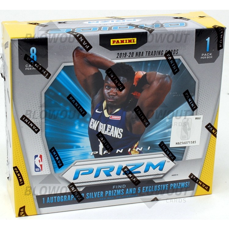 2019 20 Panini Prizm Choice Basketball Box