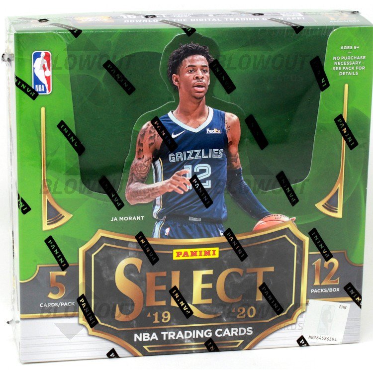2019 20 Panini Select Basketball Hobby Box
