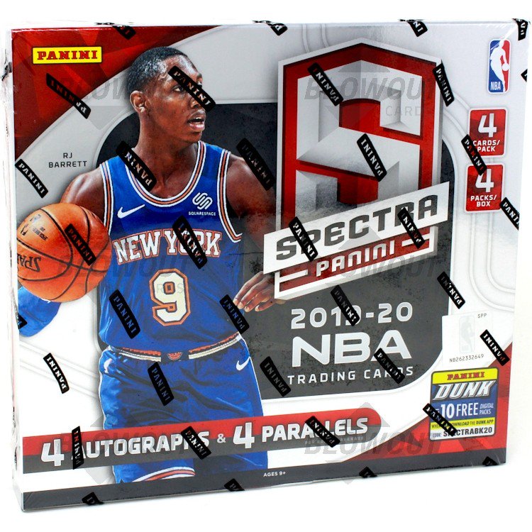 2019 20 Panini Spectra Basketball Hobby Box