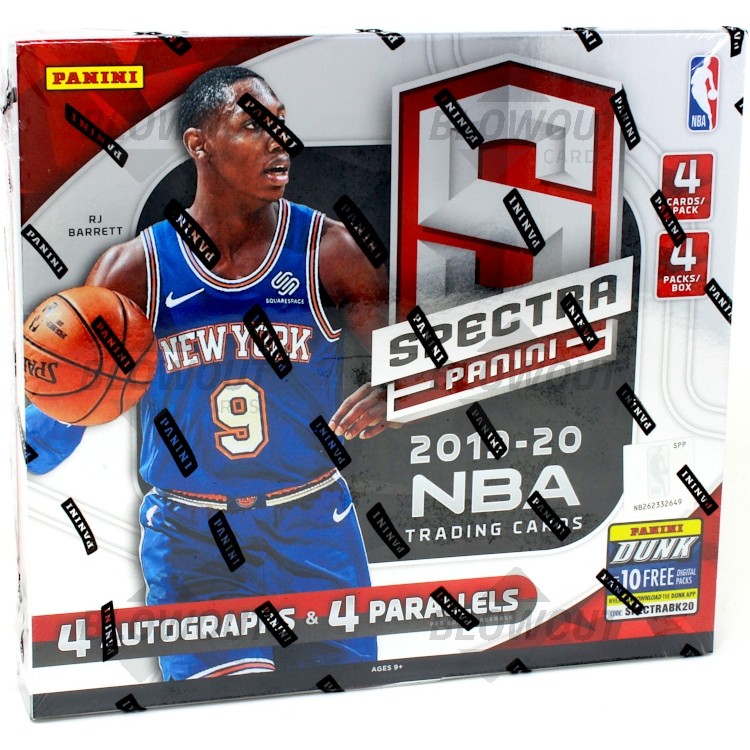 2019 20 Panini Spectra Basketball Hobby Box
