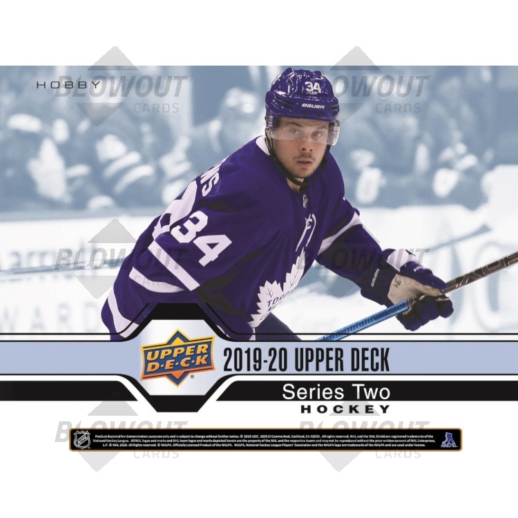 2019 20 Upper Deck Series 2 Hockey Hobby Box