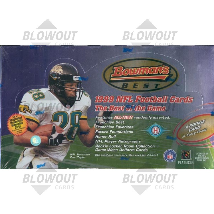 1999 Bowman S Best Football Hobby Box