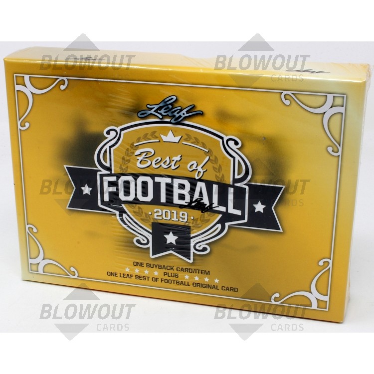 2019 Leaf Best Of Football Box