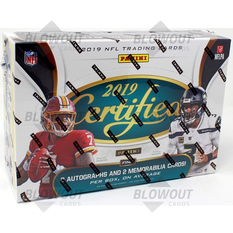 2019 Panini Certified Football Hobby