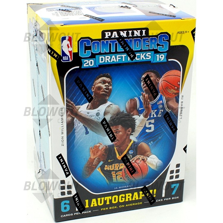 2019 20 Panini Contenders Draft Basketball Blaster Box