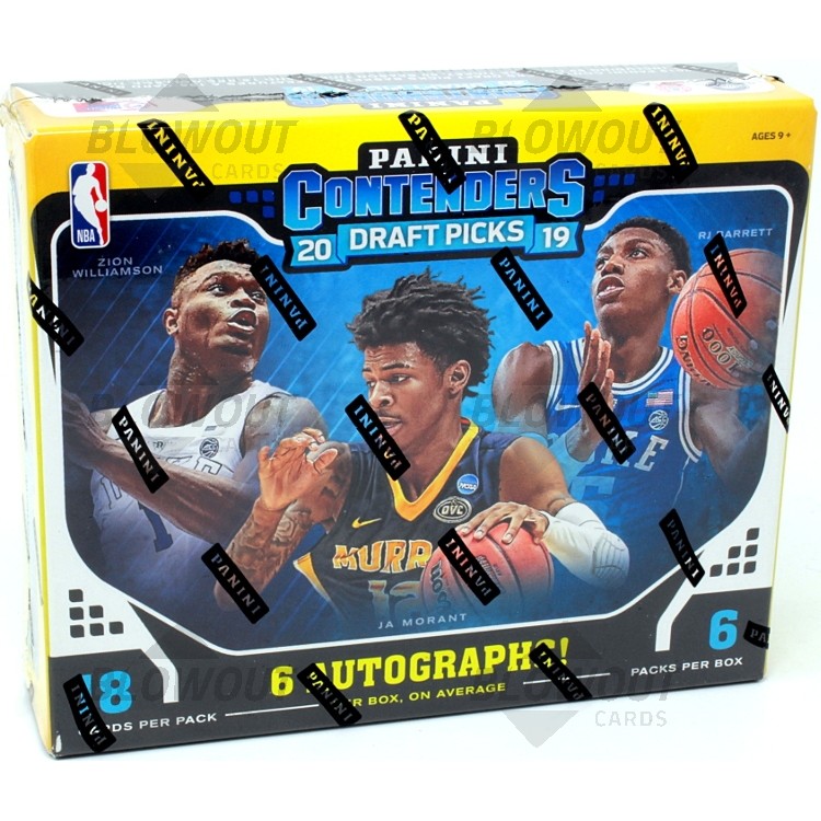 2019 20 Panini Contenders Draft Basketball Hobby