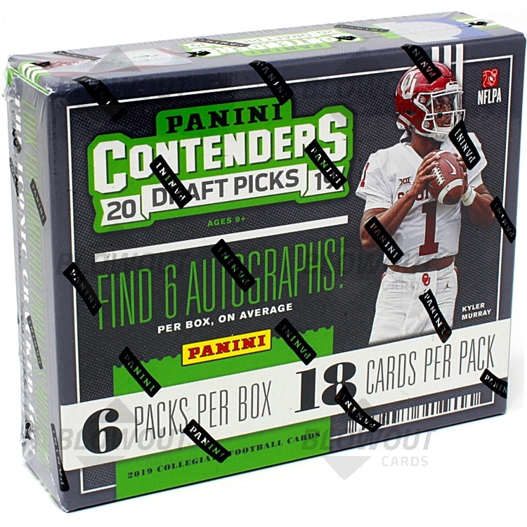 2019 Panini Contenders Draft Picks Football Hobby