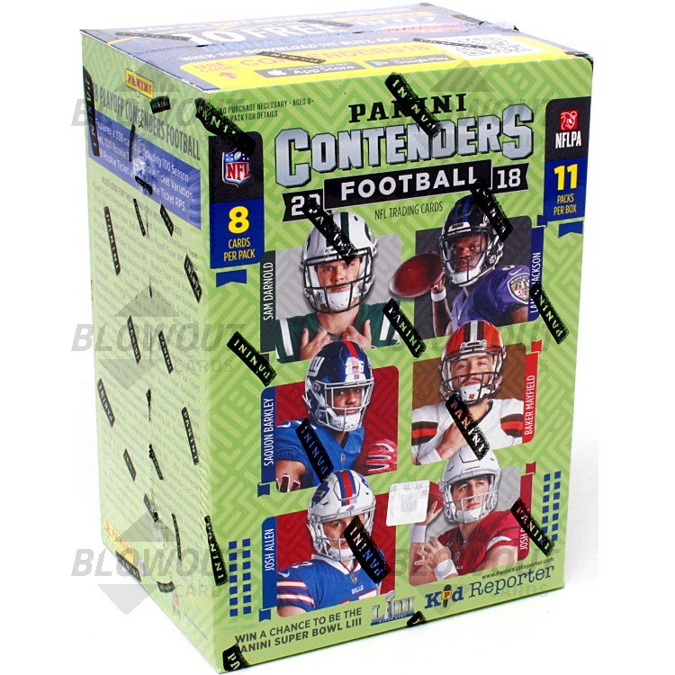 2018 Panini Contenders Football 88ct Blaster