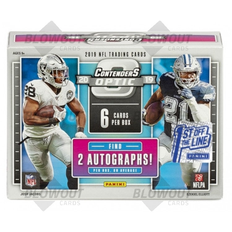 2019 Panini Contenders Optic Football 1st Off The Line Hobby Box