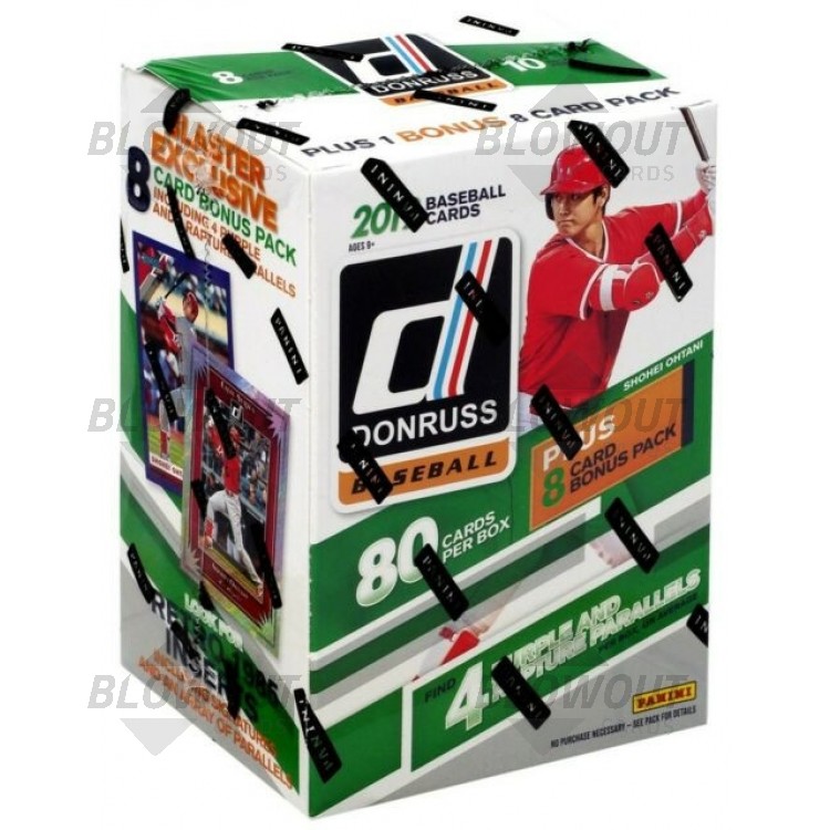 2019 Panini Donruss Baseball Blaster Box