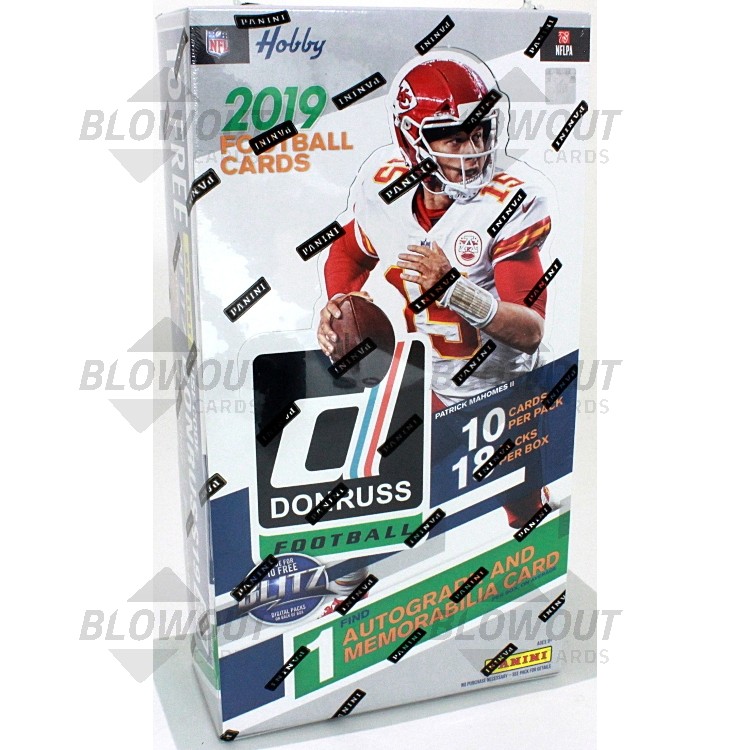 2019 Panini Donruss Football Hobby