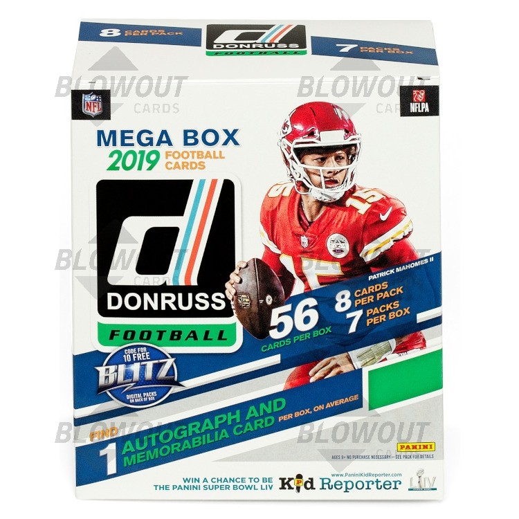 2019 Panini Donruss Football Mega Box
