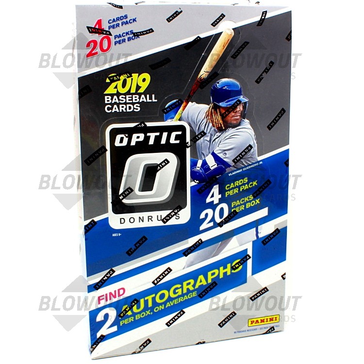2019 Panini Donruss Optic Baseball Hobby