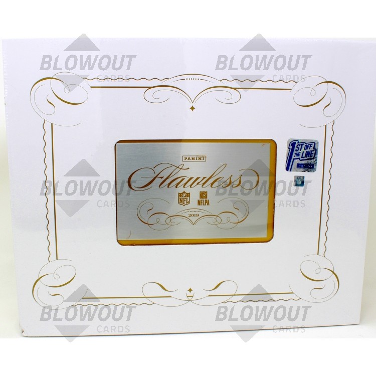 2019 Panini Flawless Football 1st Off The Line Hobby Box