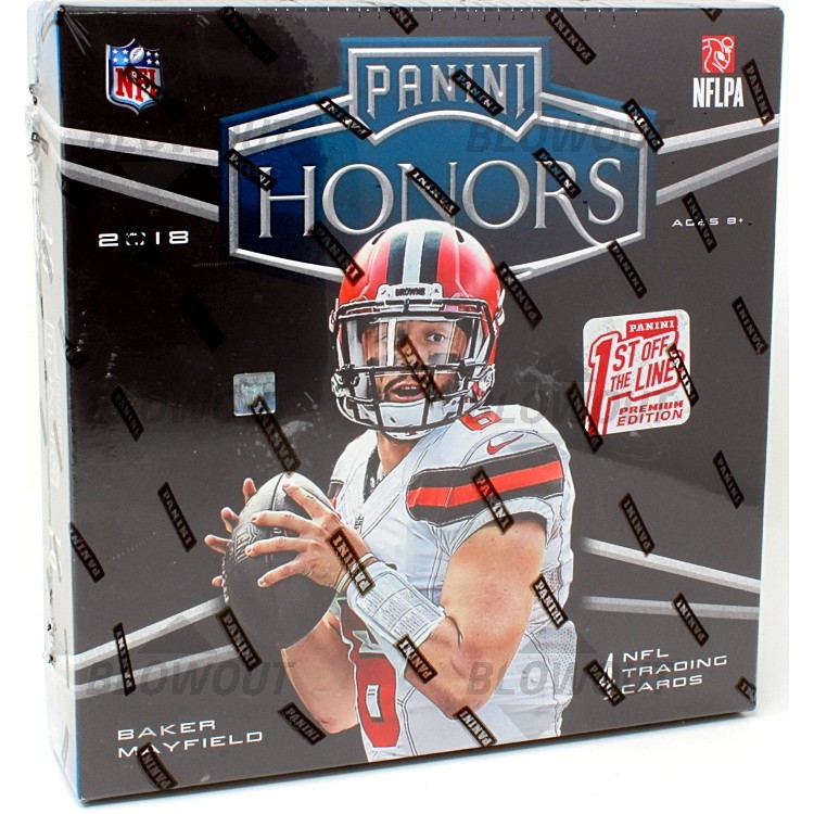 2018 Panini Honors Football 1st Off The Line