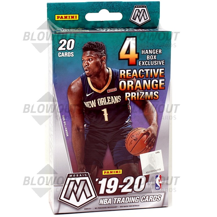 2019 20 Panini Mosaic Basketball Hanger Pack Box