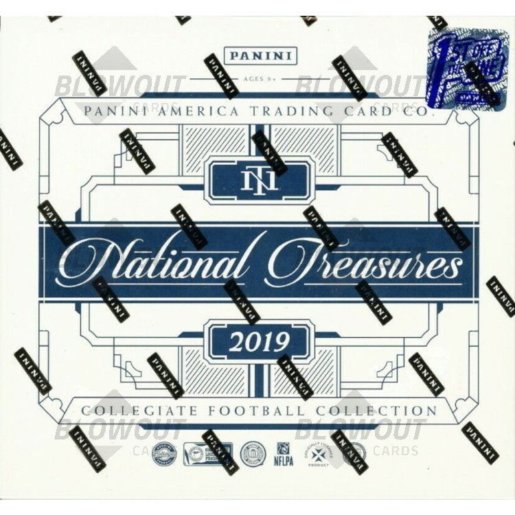 2019 Panini National Treasures College Football 1st Off The Line