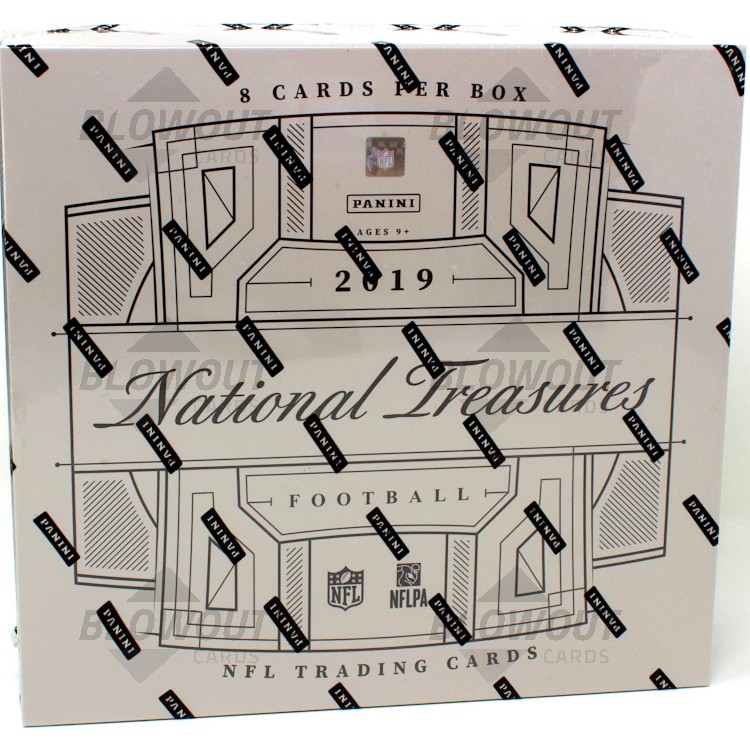 2019 Panini National Treasures Football Hobby Box