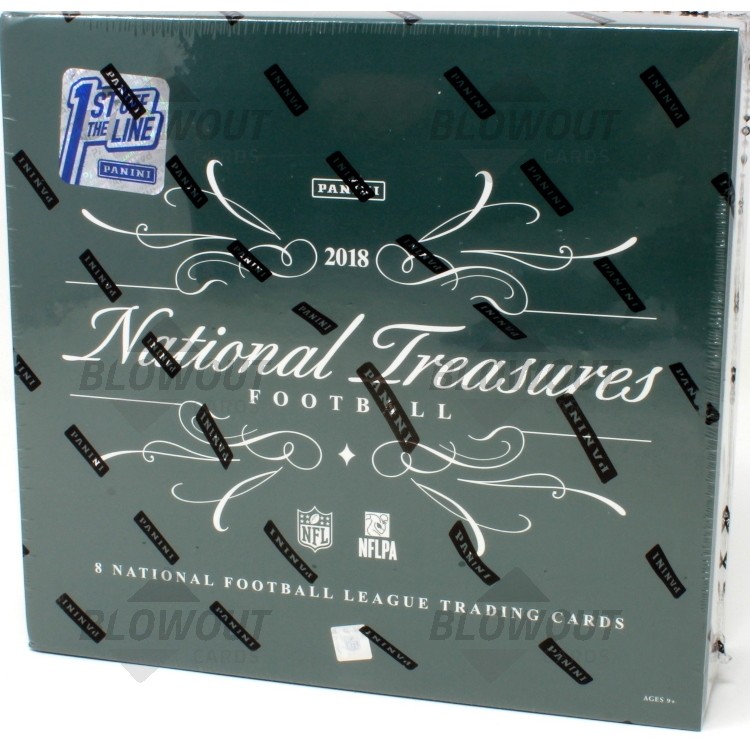 2018 Panini National Treasures Football 1st Off The Line