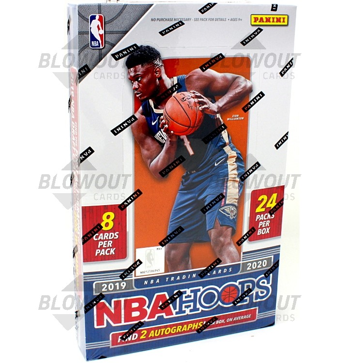 2019 20 Panini Nba Hoops Basketball Hobby Box