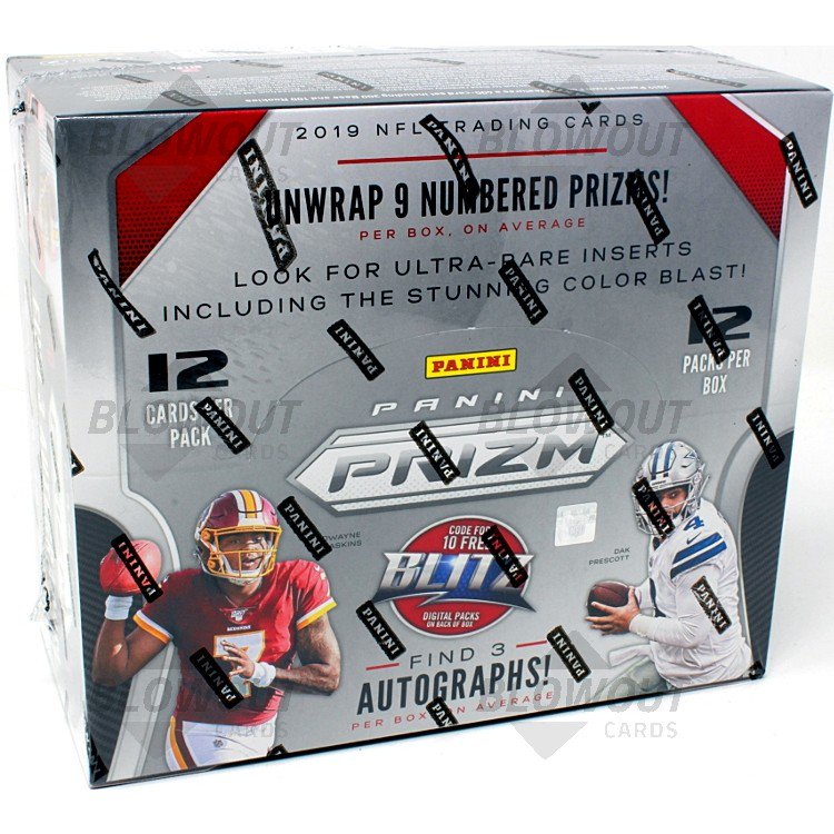 2019 panini prizm football hot sale