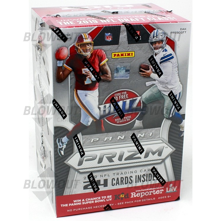 2019 Panini Prizm Football Blaster Box