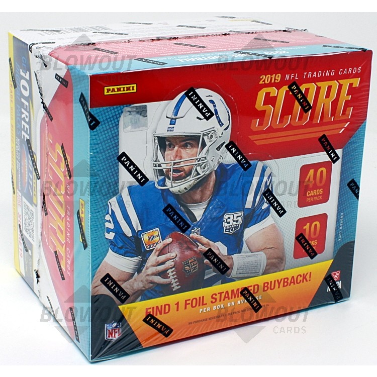 2019 Panini Score Football Hobby