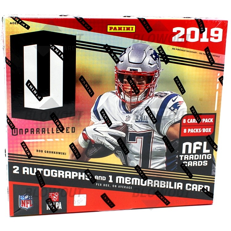 2019 Panini Unparalleled Football Hobby