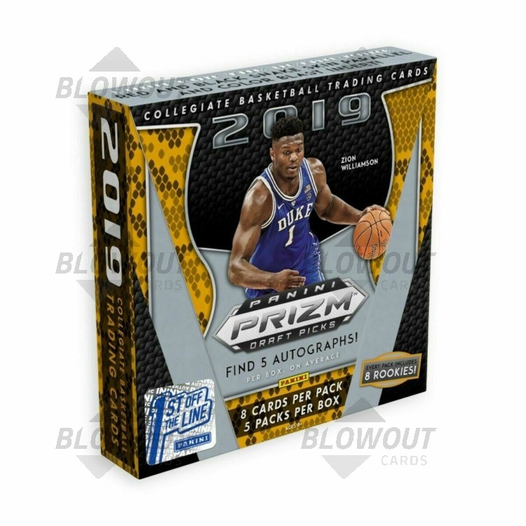 2019 20 Panini Prizm Collegiate Draft Picks Basketball 1st Off The