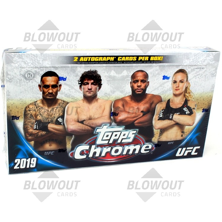2019 Topps UFC Chrome Hobby Box