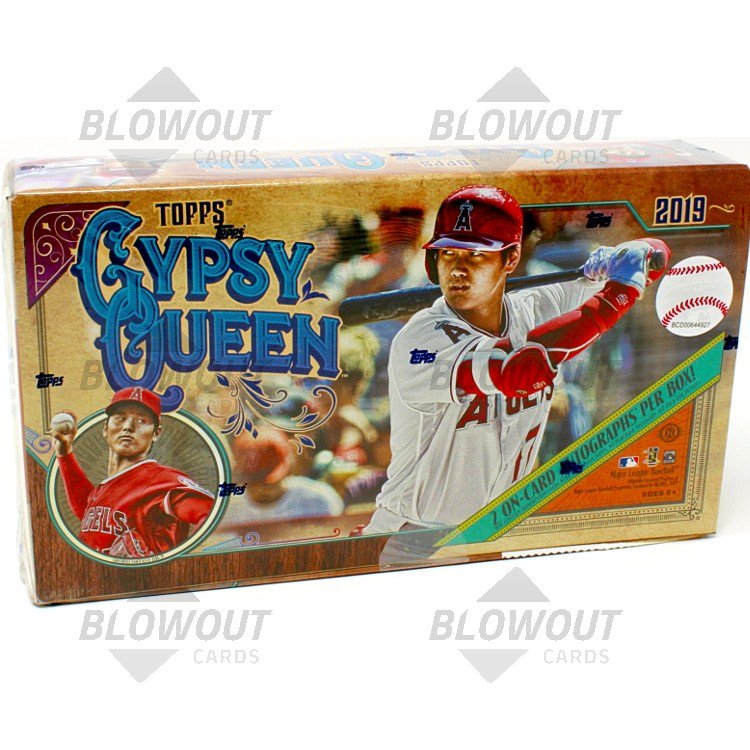 2019 Topps Gypsy Queen mega box 大谷翔平
