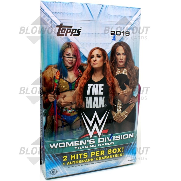 Topps 2019 WWE Womens Division 10ct Retail Blaster Box Trading Cards