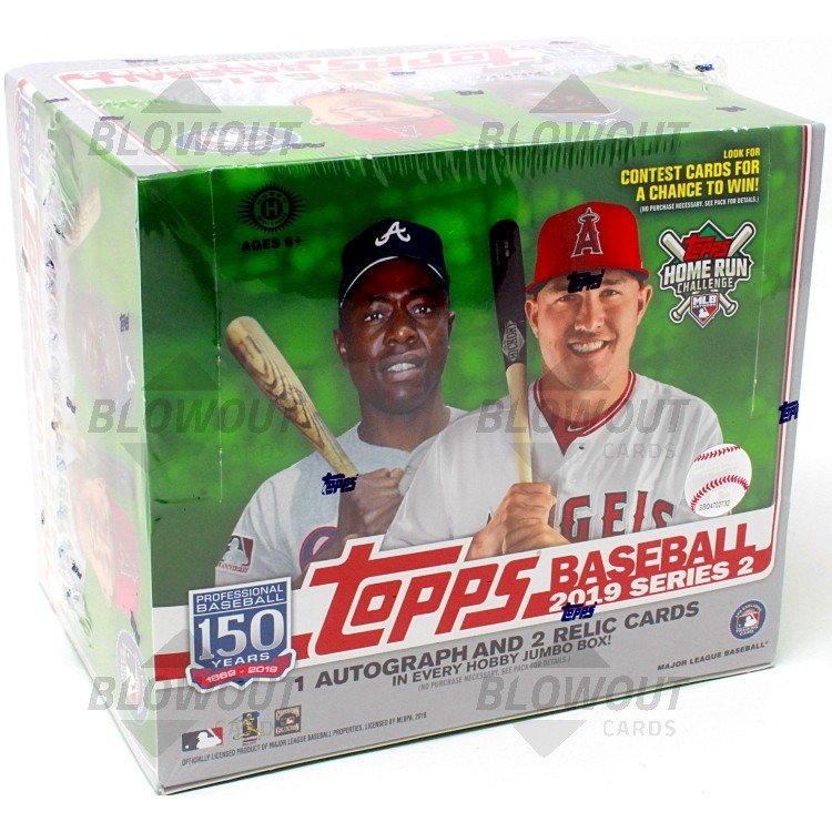 2019 Topps S2 Jumbo 4 Case Team Random Diff Teams Each Case & 48