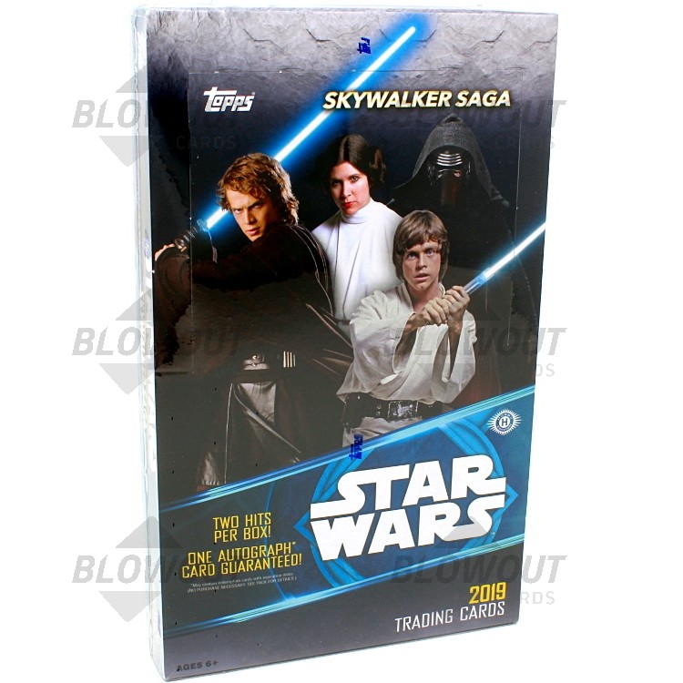 2019 Topps Star Wars Skywalker Saga Hobby Box