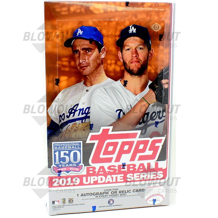 2019 Topps Update Series Baseball Hobby