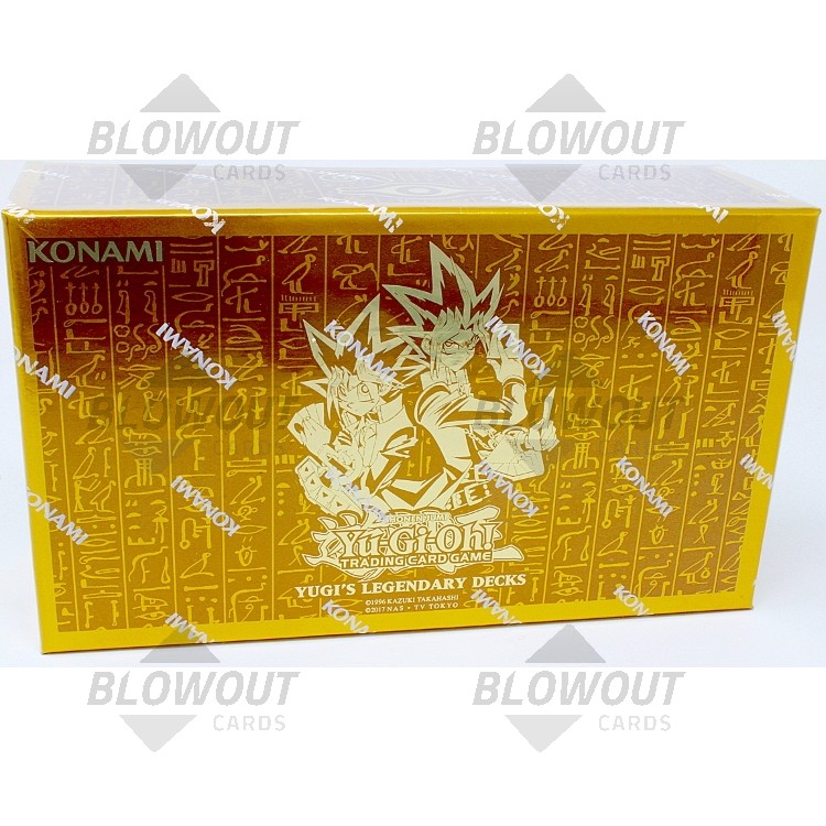Yugioh YUGI'S LEGENDARY DECKS 1 Box 3 DECKS EXODIA DECK & EGYPTIAN GODS SET!