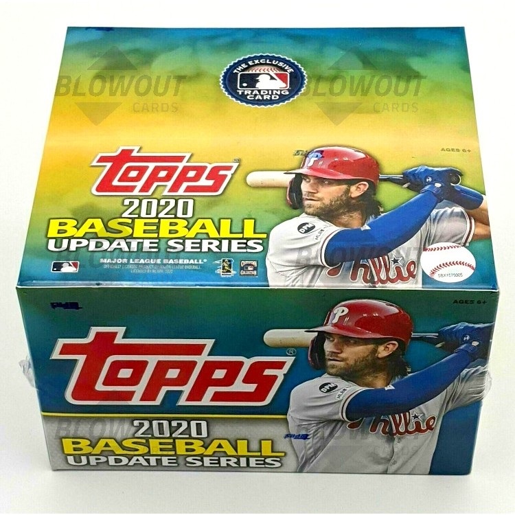 2020 Topps Update Series Baseball Retail Box