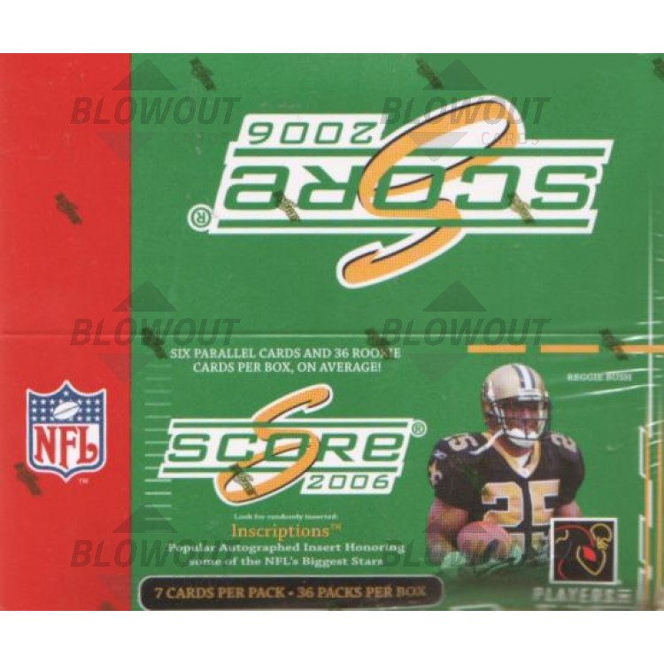 2006 Score Football Box